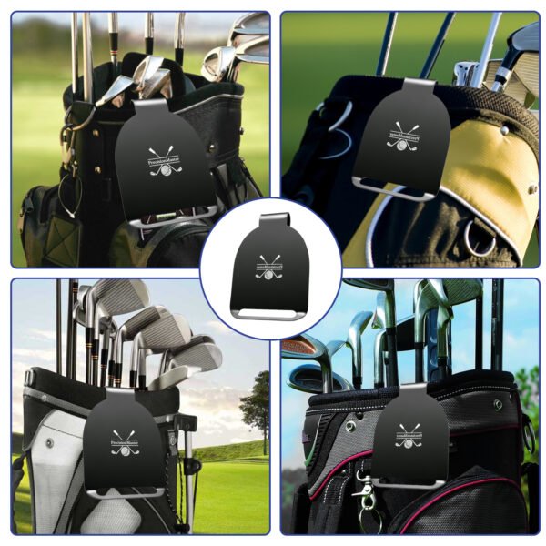 golf belt metal clip